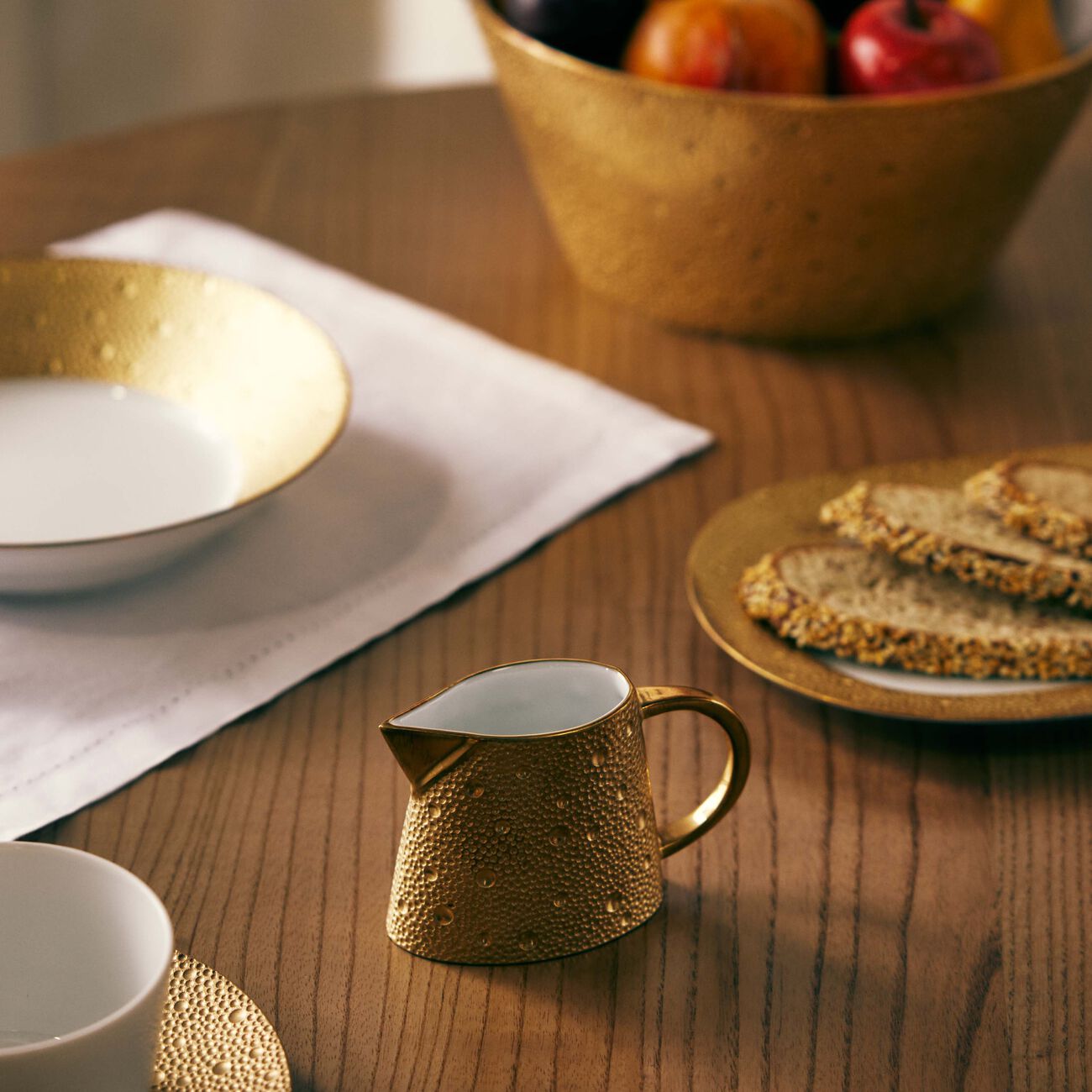 Ecume Creamer Gold bernardaud ecume creamer gold