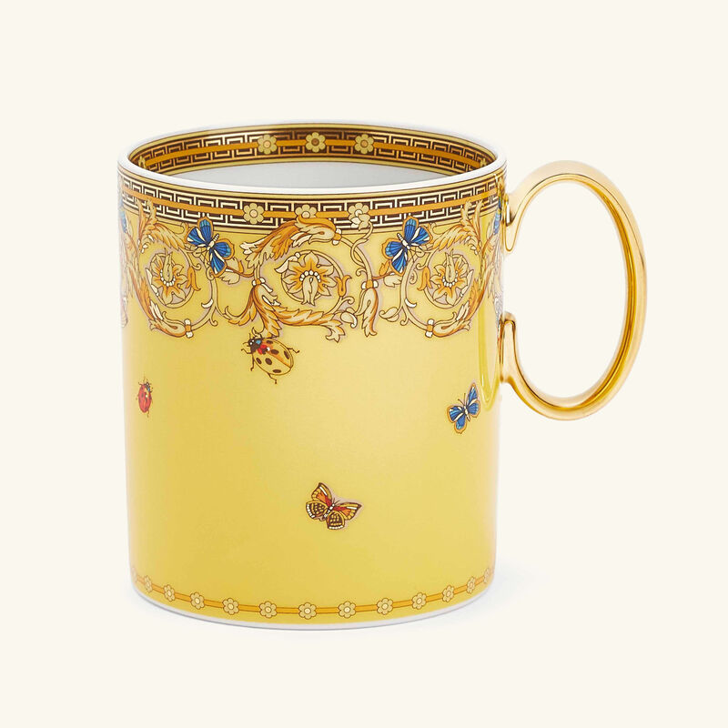 كوب الشاي والقهوة لو جاردان دو فيرساتشي أصفر large