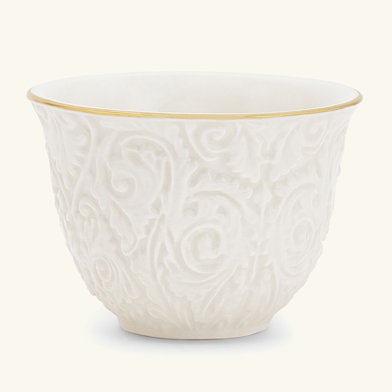 villari amour arabic coffee cup white