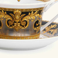 versace prestige gala tea set black