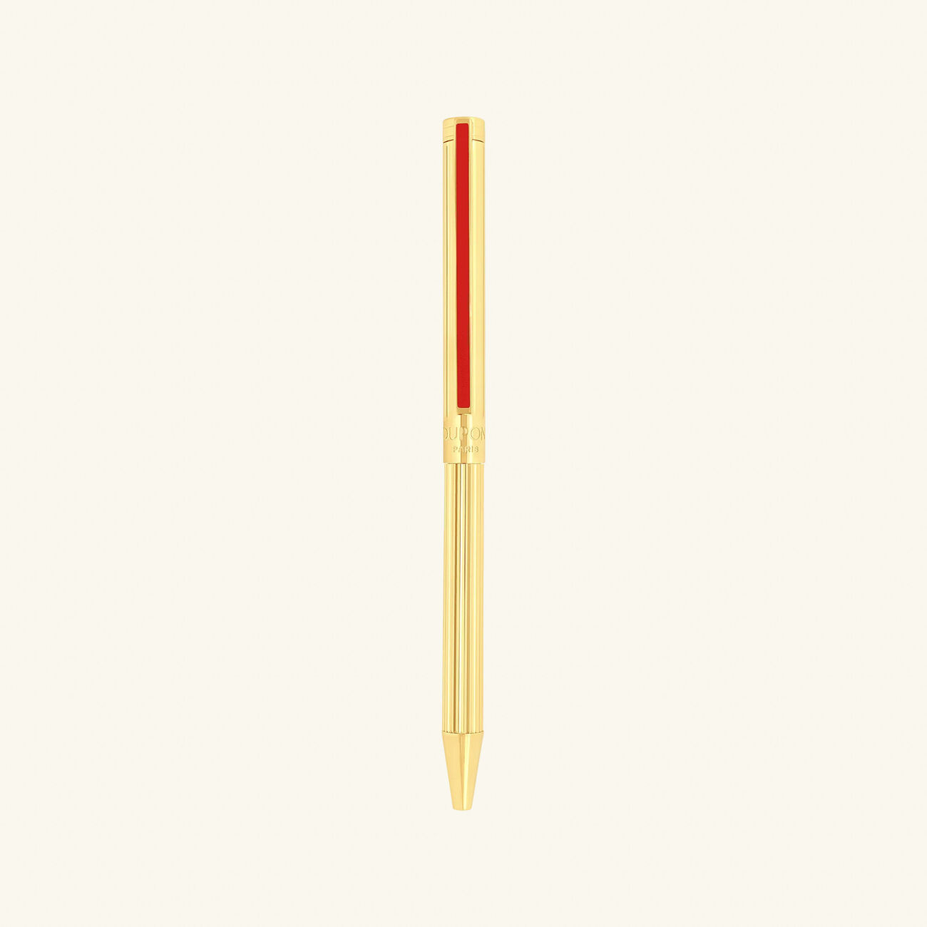st dupont classique ballpoint pen golden
