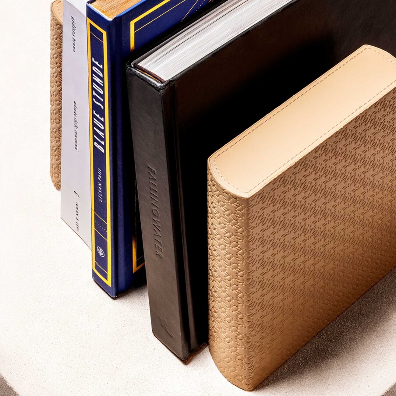 giobagnara elie saab monogram bookends torrone beige