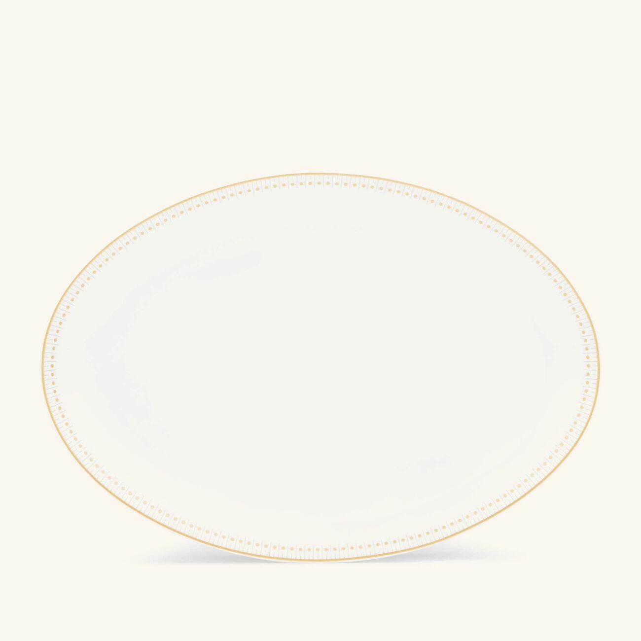 christofle malmaison imp riale serving platter oval gold 38cm
