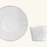 Silva Coffee Cup & Saucer - Set Of 2 bernardaud silva coffee cup saucer set of 2