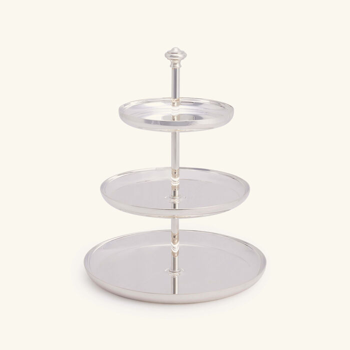 christofle albi cake stand silver