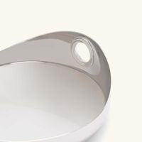 oh de christofle serving bowl stainless steel