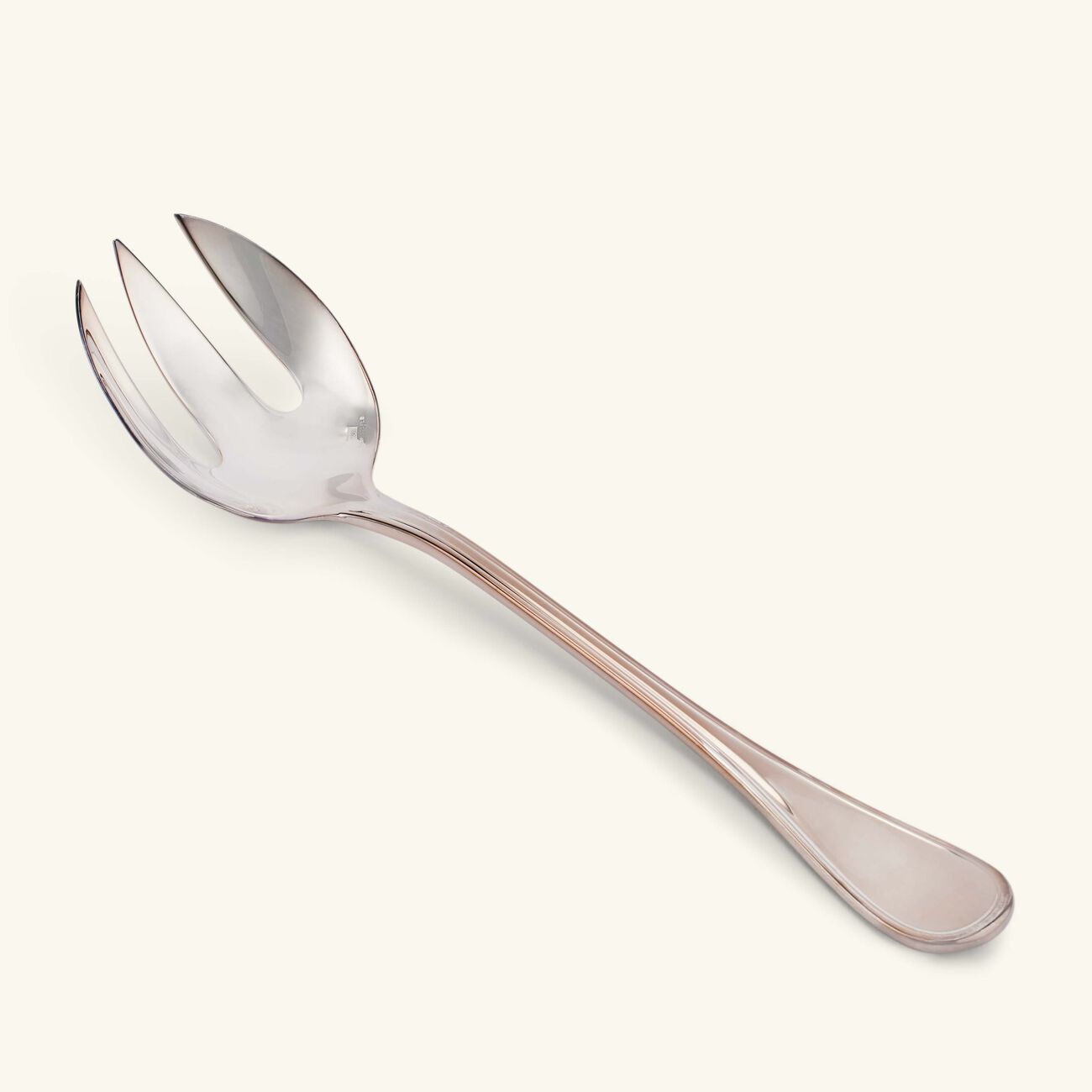 christofle albi salad serving fork silver plated