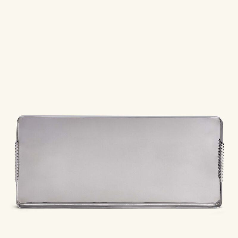 ralph lauren home thorpe serving tray rectangular medium silver