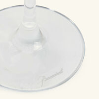 baccarat chateau wine glasses clear set of 2