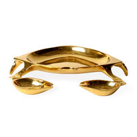 Brass Crab Bowl, small