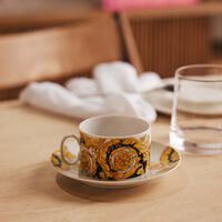 versace barocco 92 tea cup   saucer