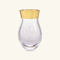 ruckl love vase medium gold