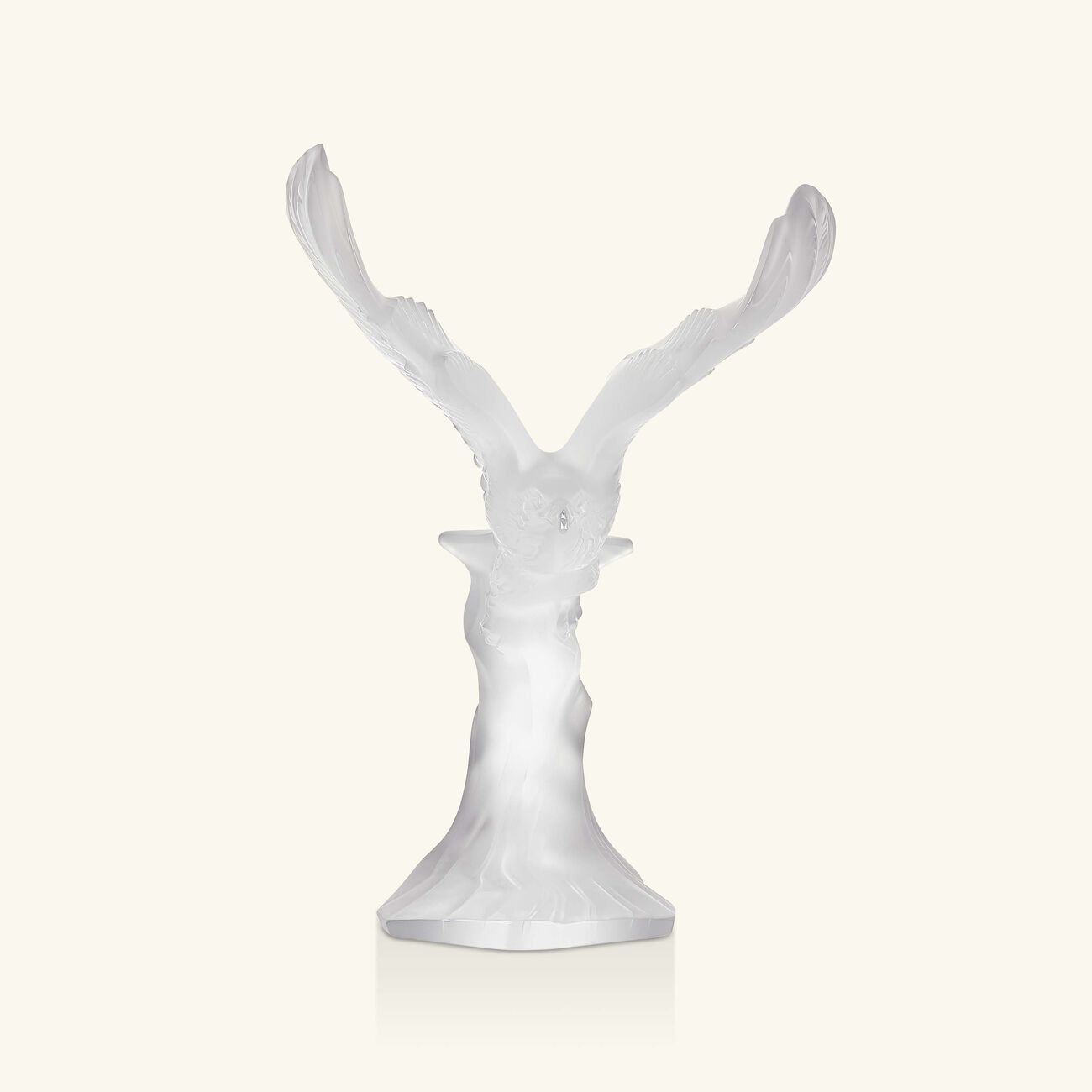 لاليك منحوتة على شكل نسر متوسطة شفافة