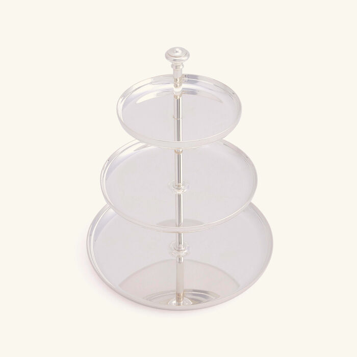 christofle albi cake stand silver