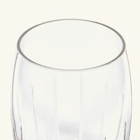 christofle iriana champagne glass clear set of 2