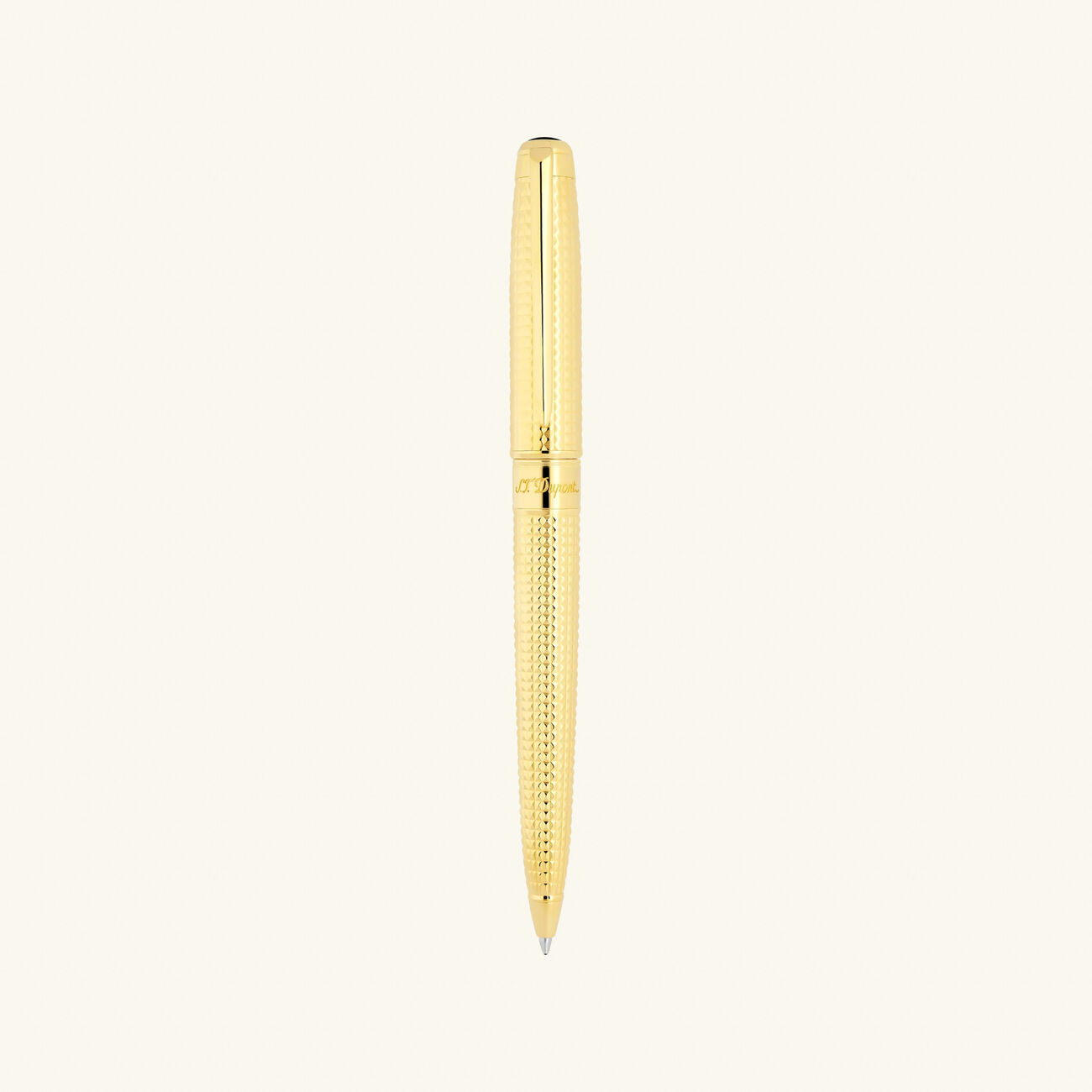 Line D Eternity Ballpoint Pen Gold st dupont line d eternity ballpoint pen gold