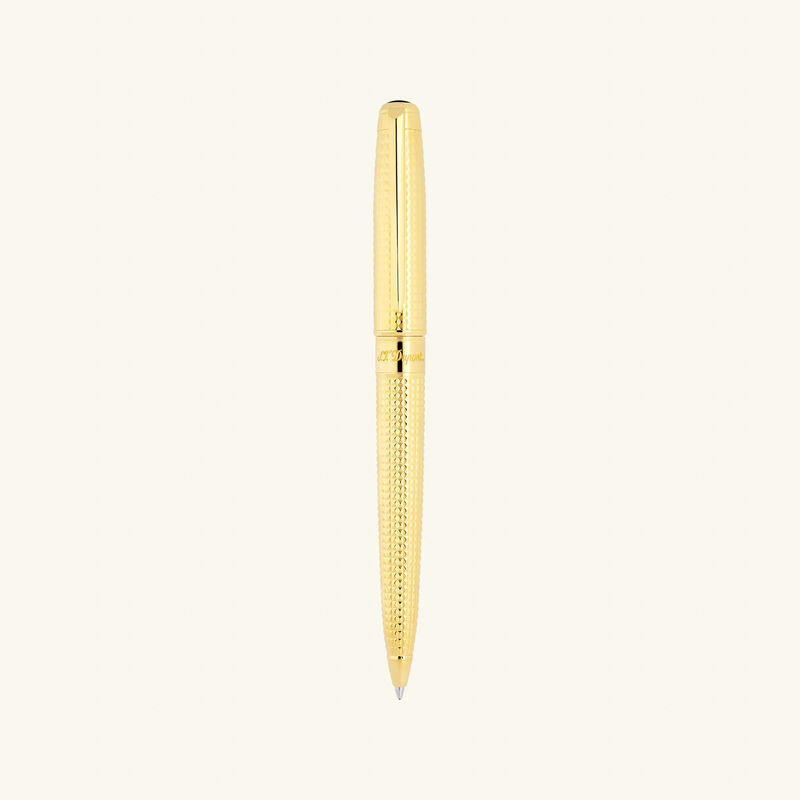 Line D Eternity Ballpoint Pen Gold st dupont line d eternity ballpoint pen gold