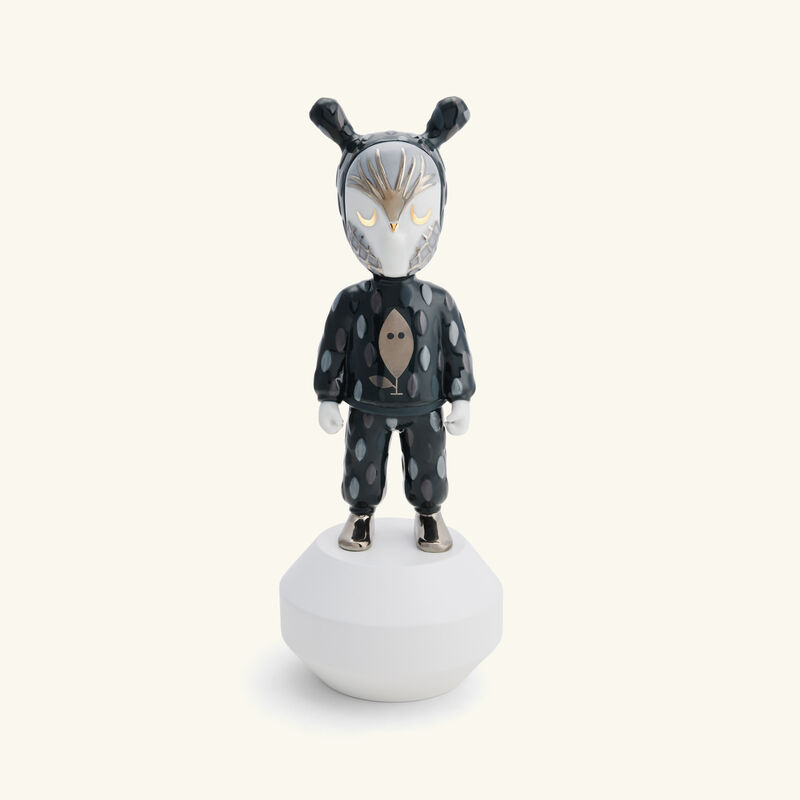 lladro the guest figurine small black
