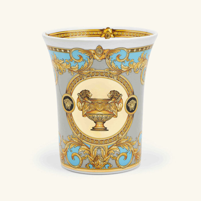 versace prestige gala vase medium blue