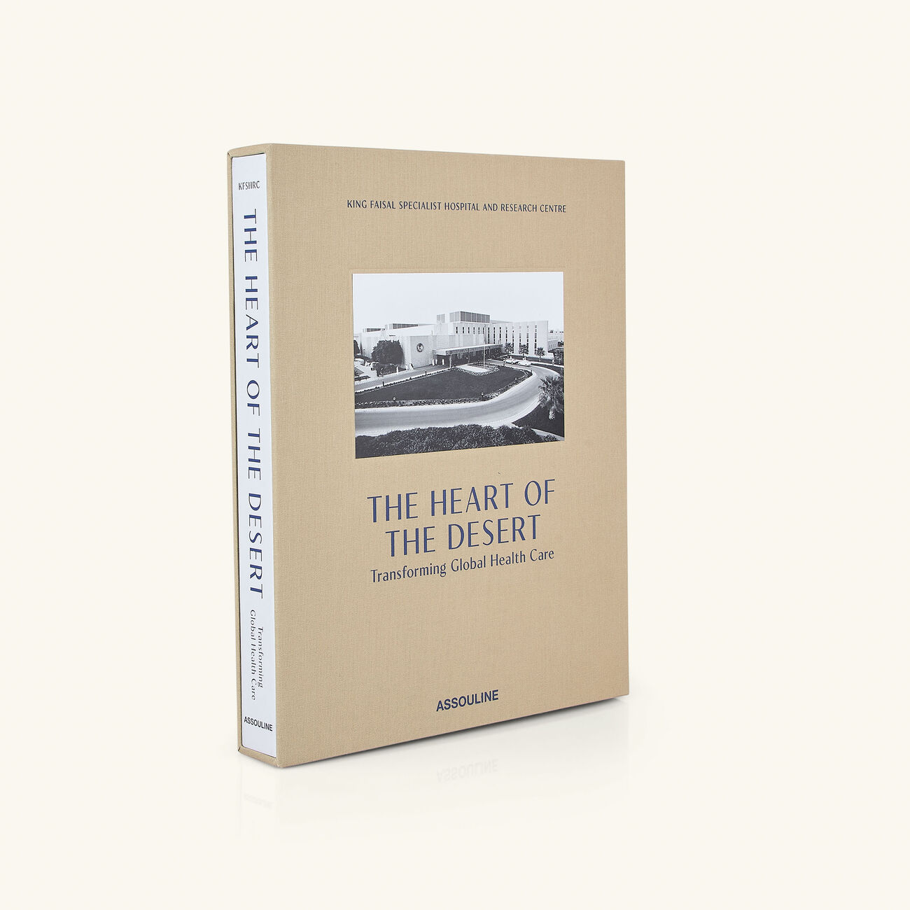 assouline the heart of the desert  transforming global healthcare book 10 5x13cm