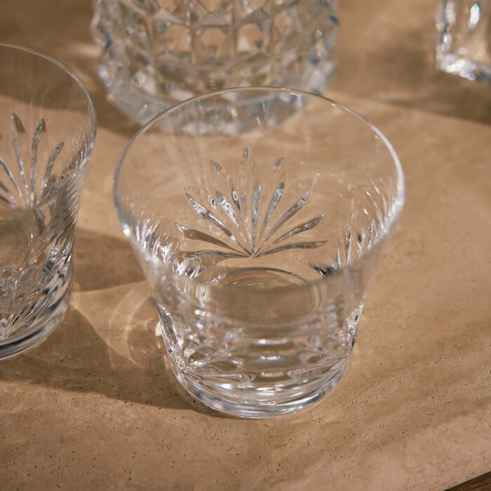 Everyday Lutetia Tumbler Glass Clear Set of 2 baccarat everyday lutetia tumbler glass clear set of 2