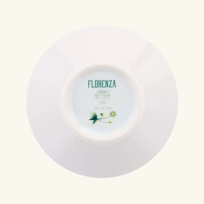 ginori 1737 florenza acanto impero coffee cup saucer green