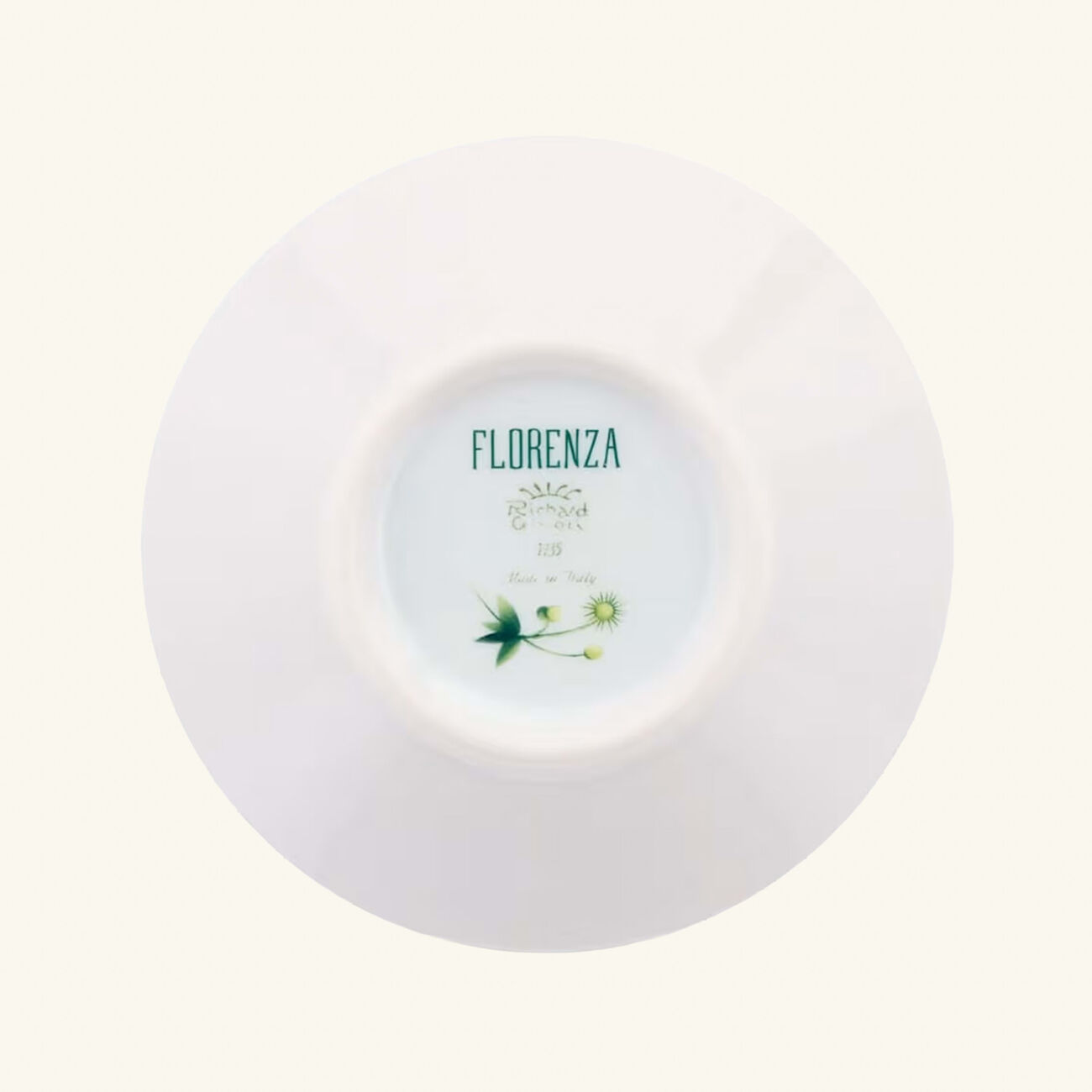 Florenza Acanto Impero Coffee Cup Saucer Green ginori 1737 florenza acanto impero coffee cup saucer green