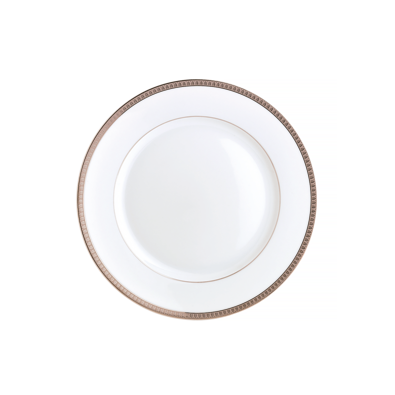 Malmaison Platine Dinner Plate, large