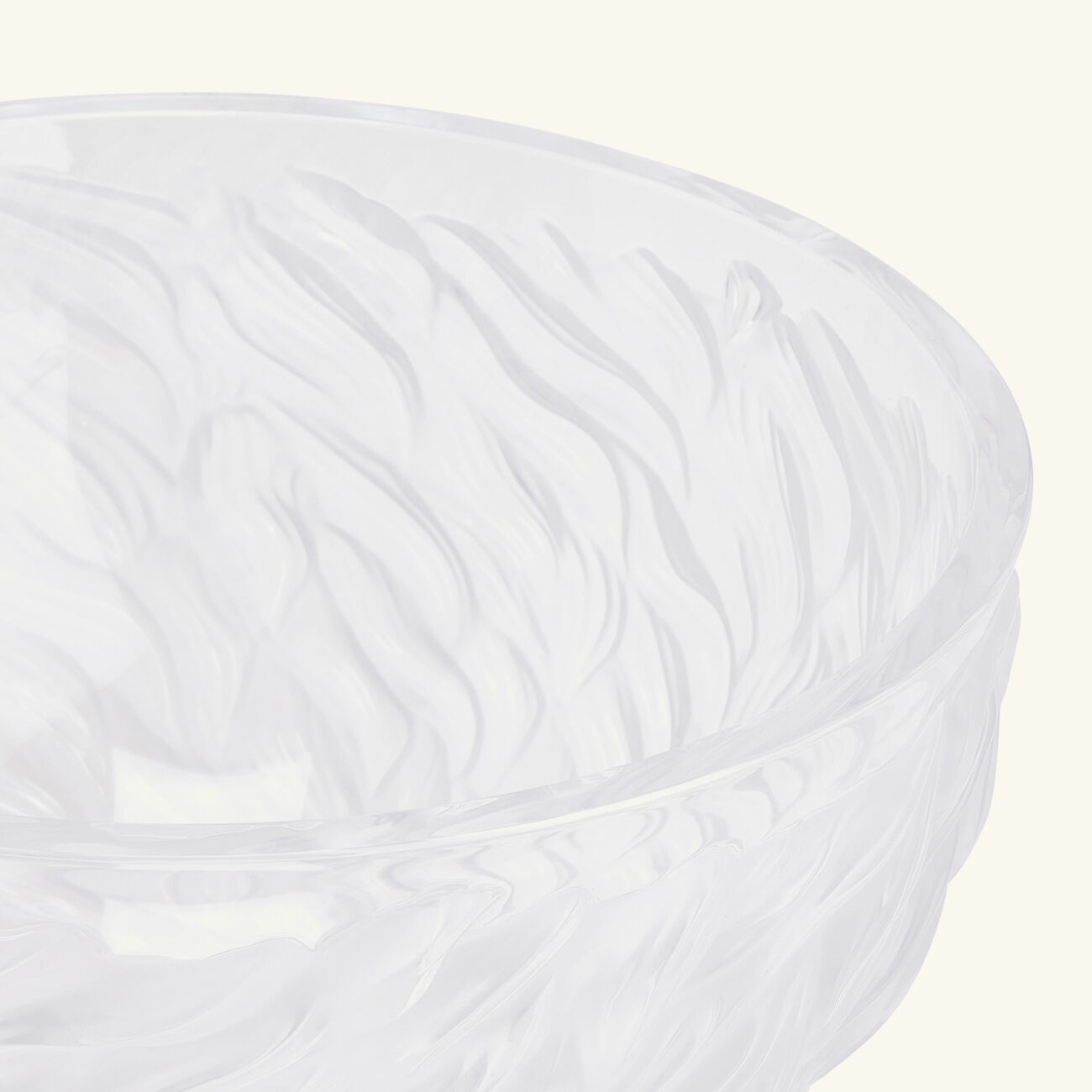 Fourrure Centerpiece Clear lalique fourrure centerpiece clear