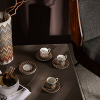 missoni home zig zag jarris coffee cup saucer pattern set of 6
