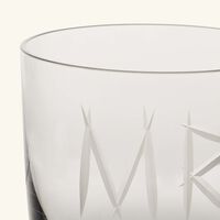 ruckl abc mr drinking glass clear