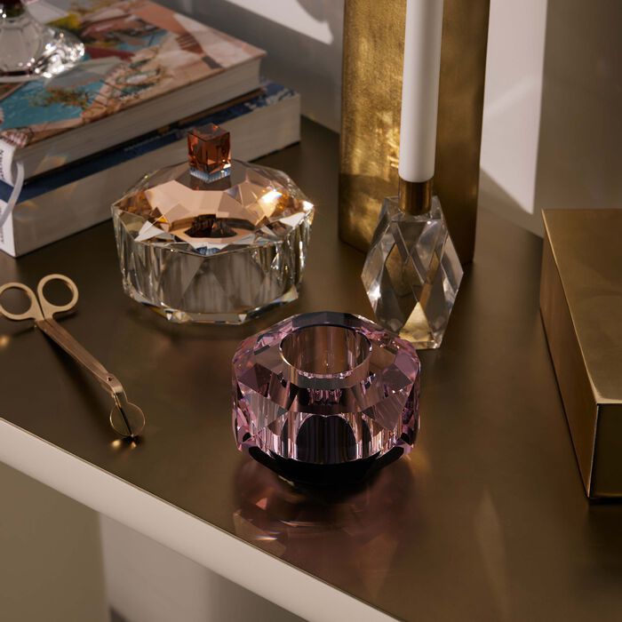 reflections copenhagen radiant texas supreme rose candle holder