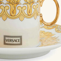 versace medusa rhapsody coffee cup white