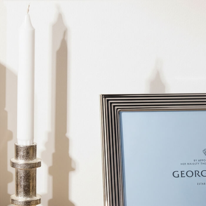 georg jensen bernadotte picture frame silver large