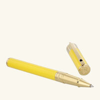 قلم حبر سائل (رولربول) دي-إنيشال أصفر اس تي دوبون قلم حبر سائل رولربول دي إنيشال أصفر