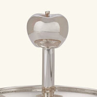 Jardin D'Eden Cake Stand 2 Tier Silver Plated christofle jardin d eden cake stand 2 tier silver plated