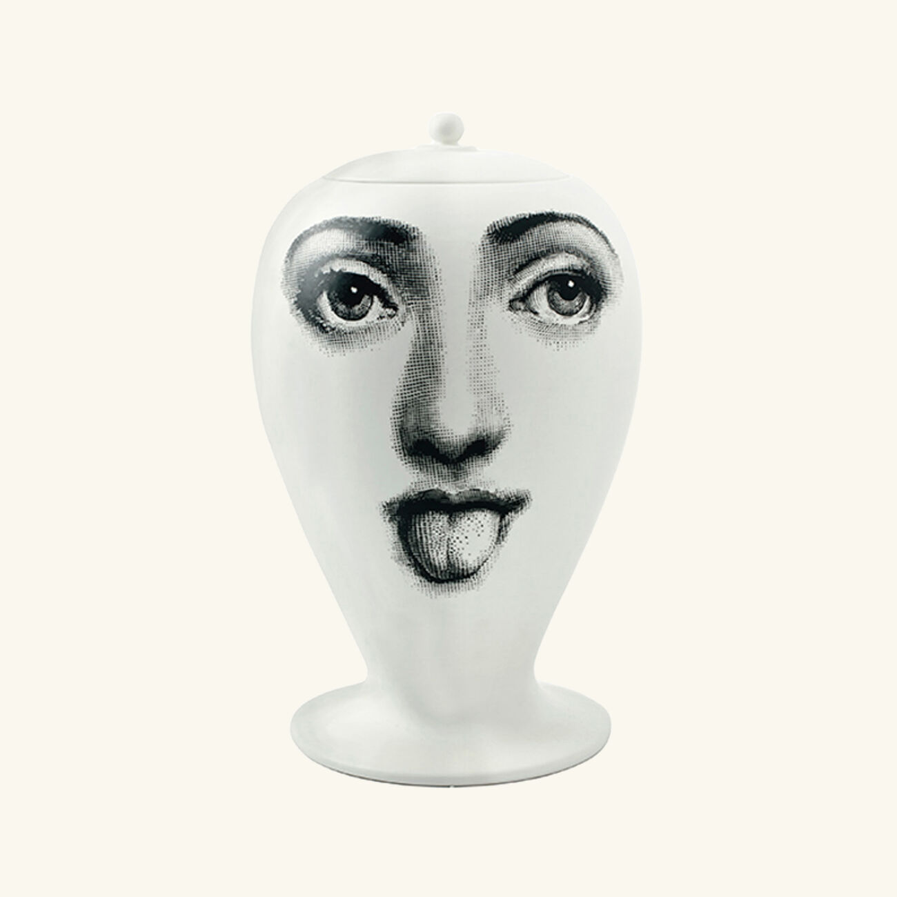 fornasetti antipatico vase medium white
