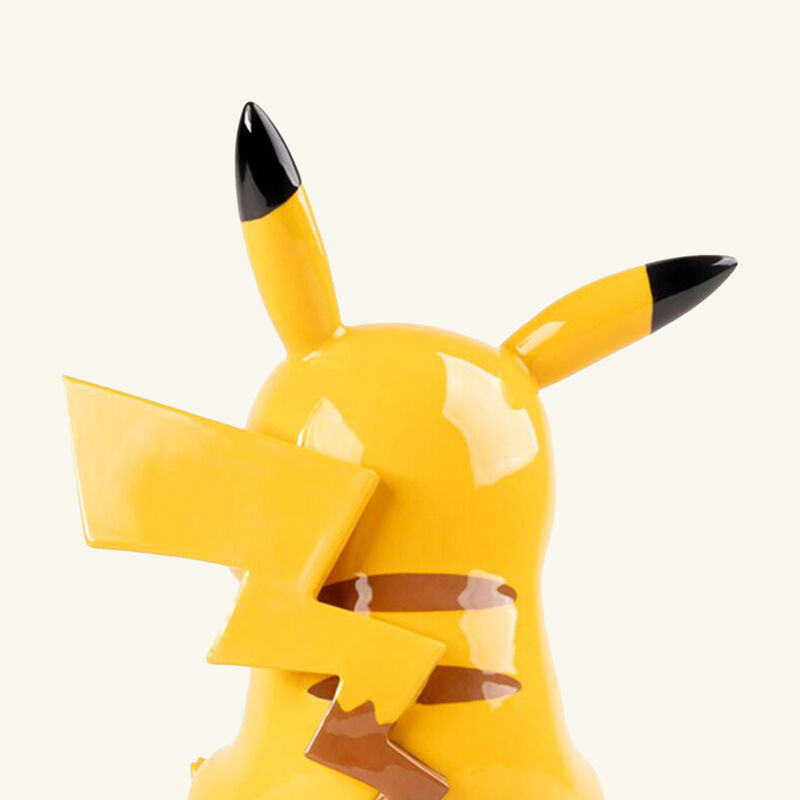 lladro pikachu sculpture small yellow