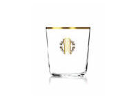 Monogramma Gold Old Fashion Glass, small