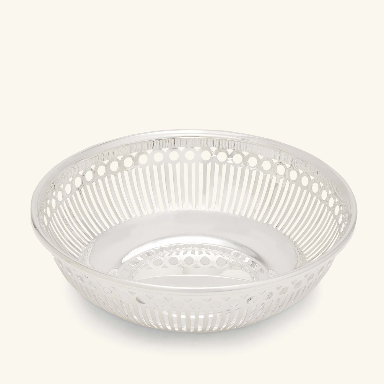 christofle albi bread basket silver plated 17cm