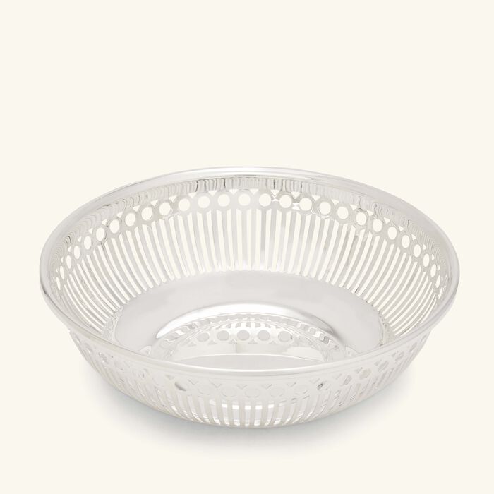 christofle albi bread basket silver plated 17cm