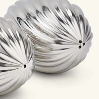 l objet ripple spice jewels salt and pepper shakers silver set of 2