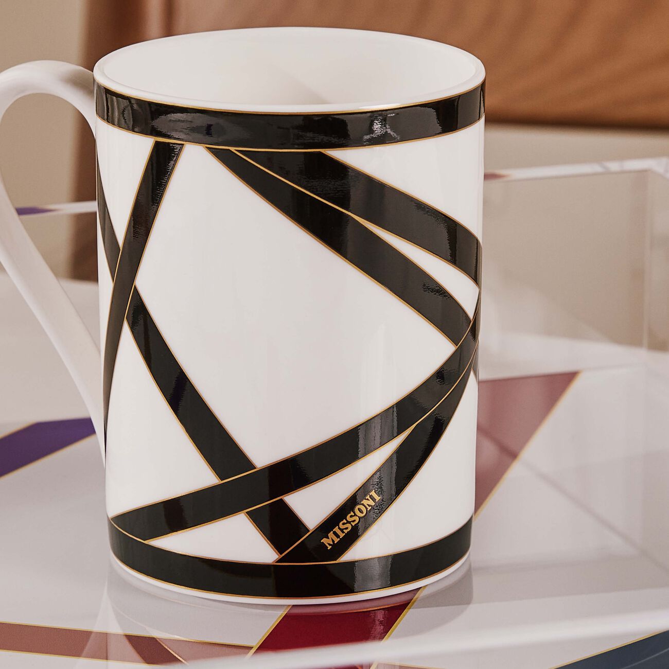 missoni home nastri mug black