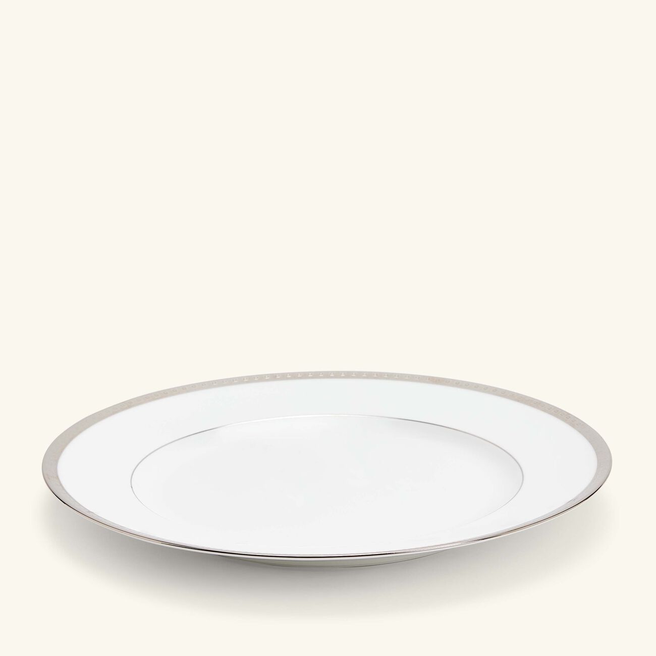 Athena Dinner Plate Round Silver 26cm bernardaud athena dinner plate round silver 26cm