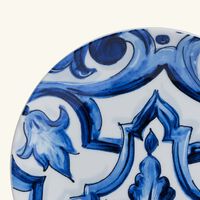 dolce gabbana casa blu mediterraneo stella dessert plate blue round 19cm set of 2
