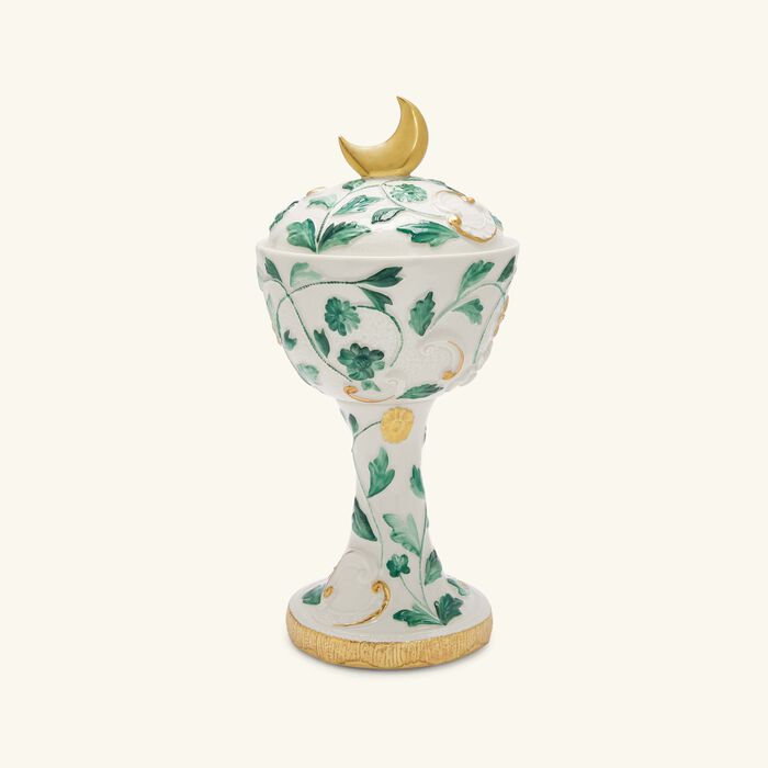 villari taormina incense burner green