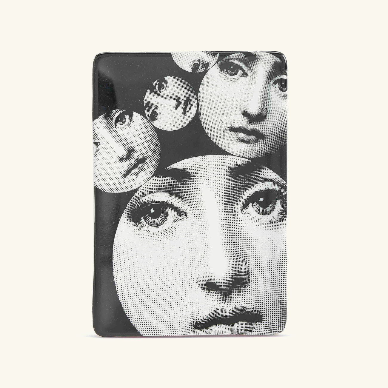 fornasetti tema e variazioni no 242 ashtray rectangular small grey