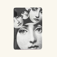 fornasetti tema e variazioni no 242 ashtray rectangular small grey