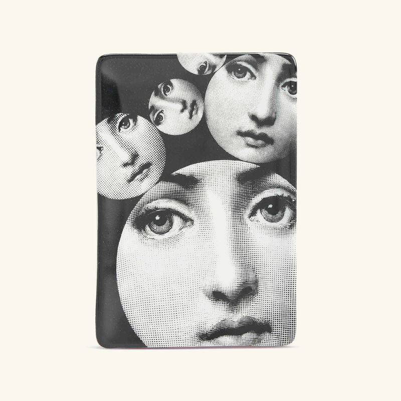 fornasetti tema e variazioni no 242 ashtray rectangular small grey