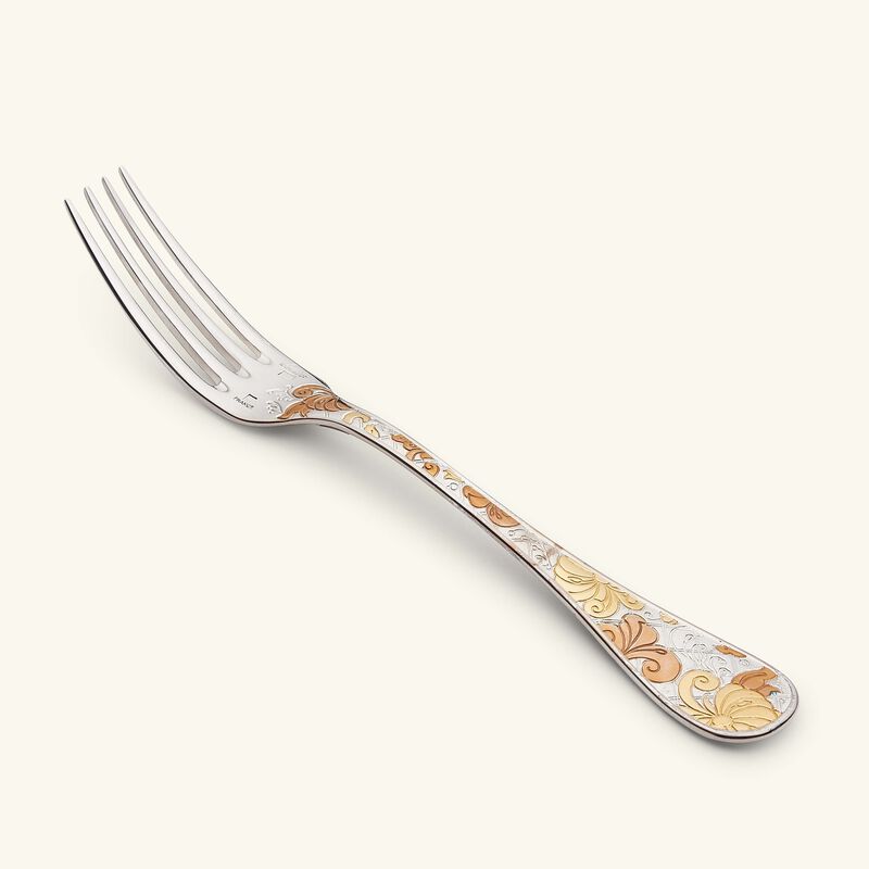christofle jardin d eden fork gold